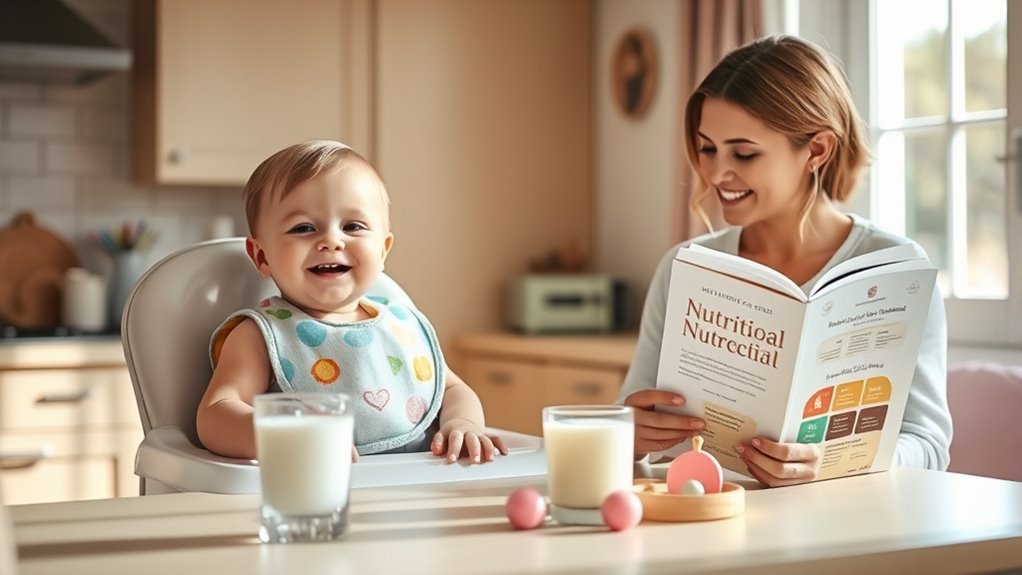 1 year old milk intake