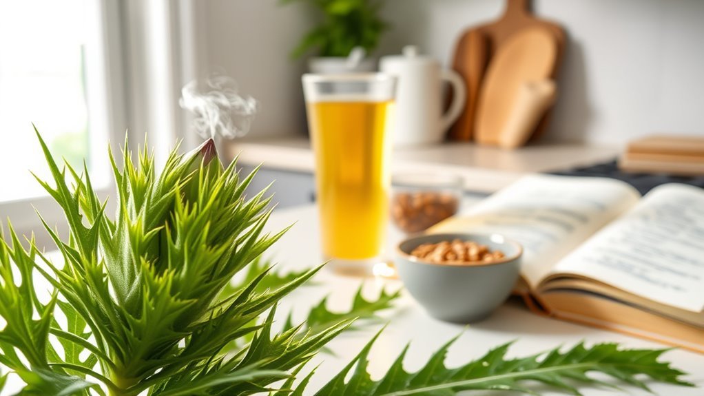 add milk thistle regularly