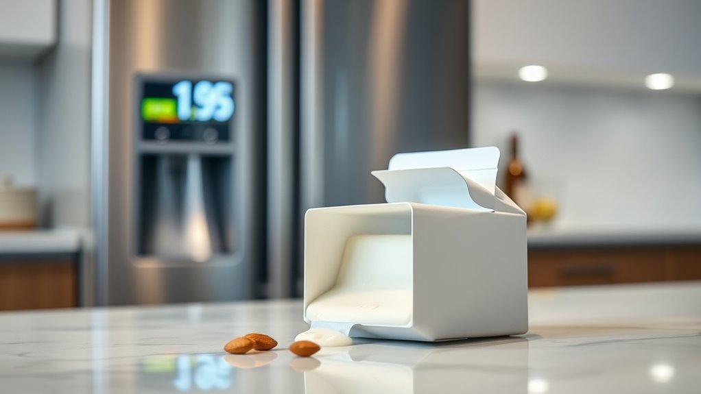 almond milk shelf life