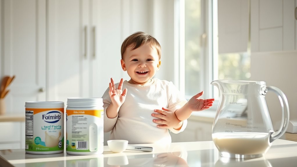 baby readiness for milk