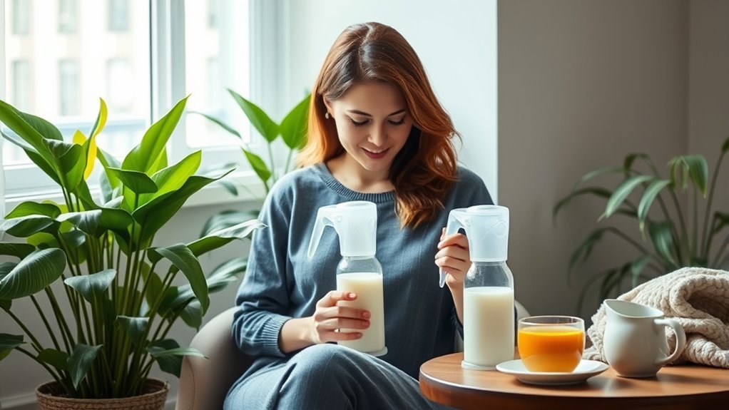 boost pumping milk supply