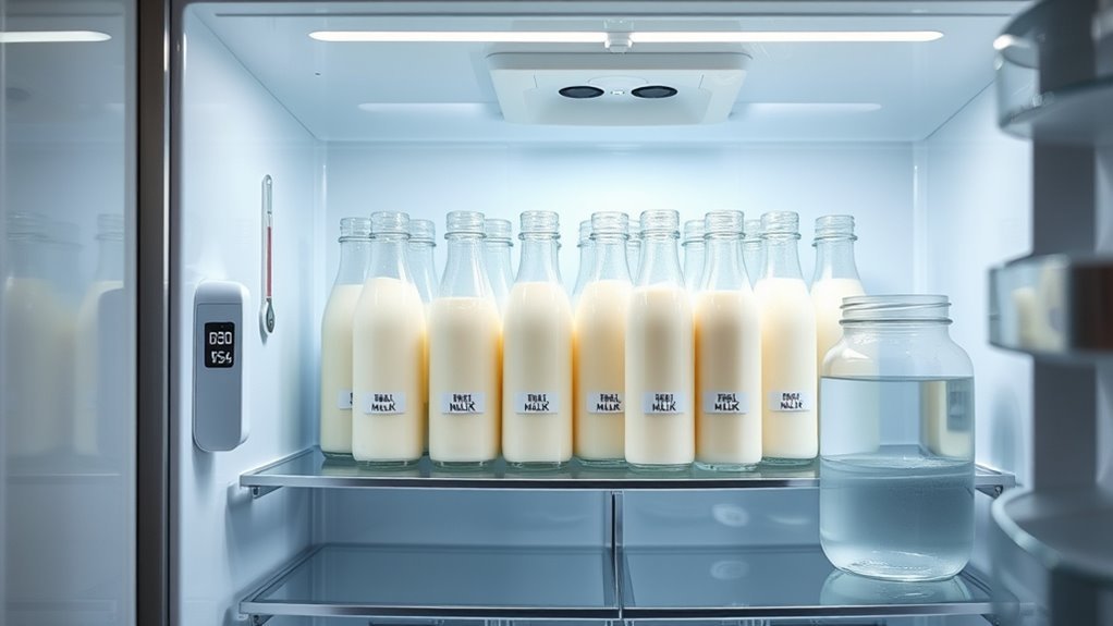 breast milk refrigerator storage