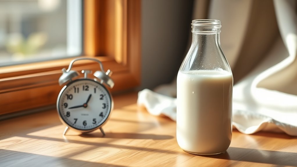 breast milk safe duration