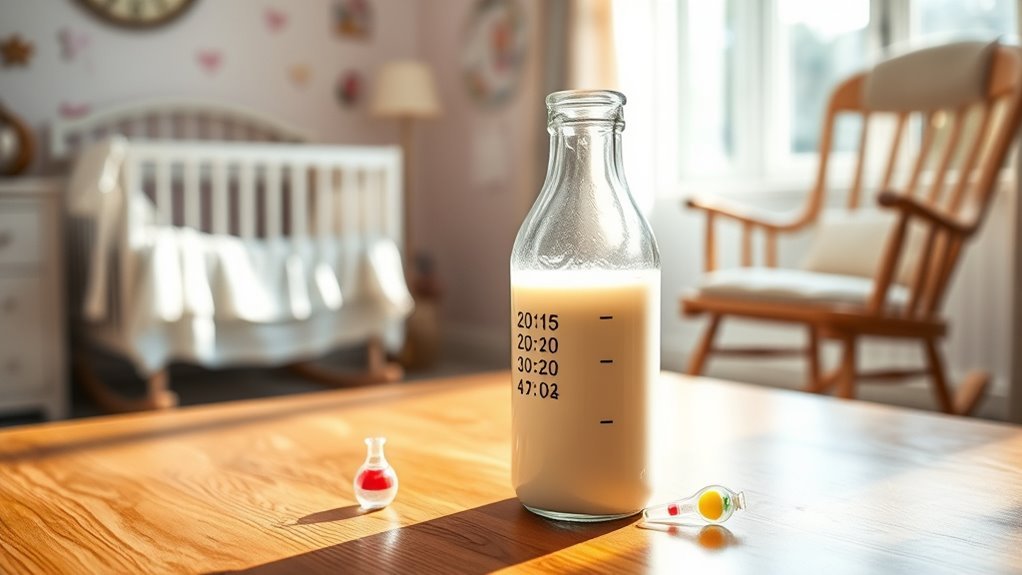 breast milk safe time