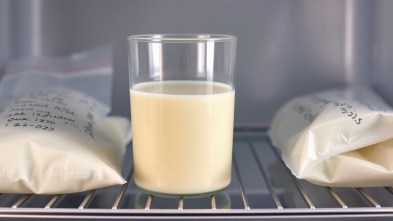 breast milk storage duration