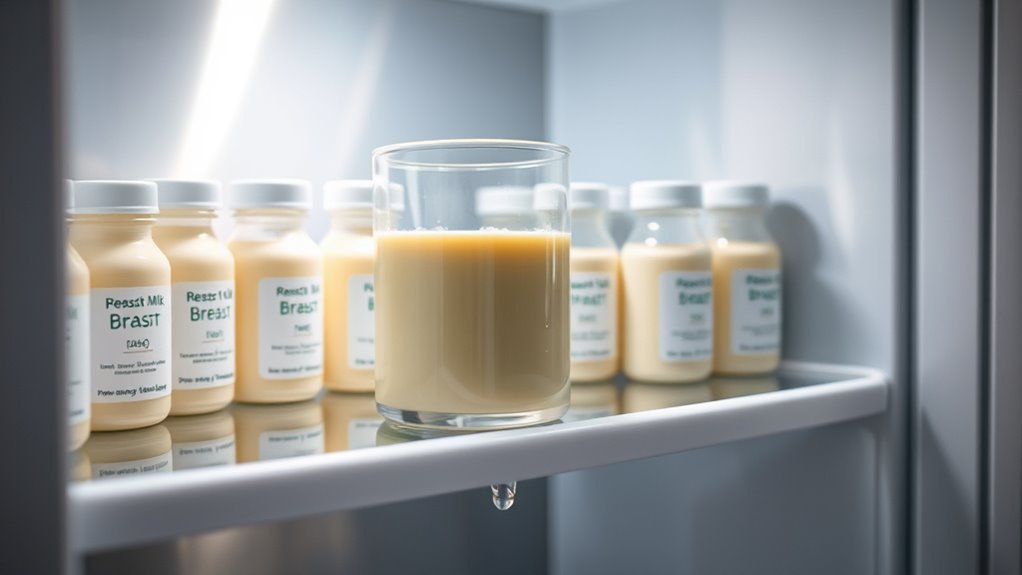 breast milk storage duration