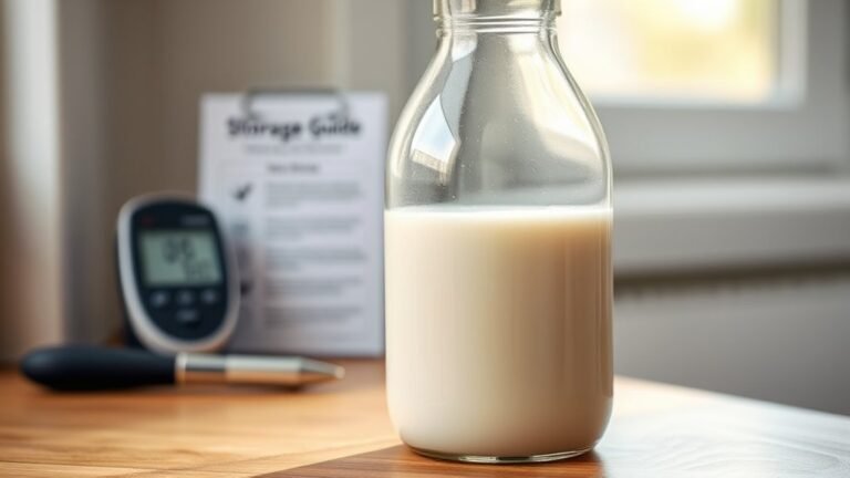 breast milk storage duration