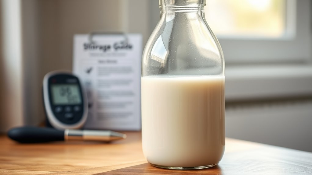 breast milk storage duration