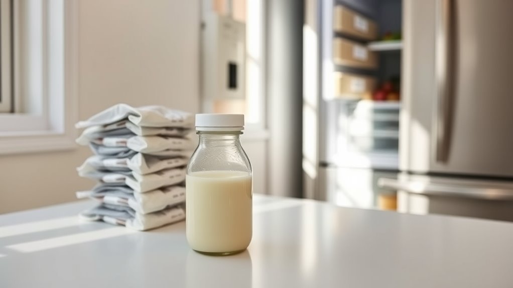 breast milk storage duration