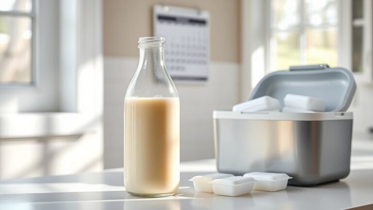 breast milk storage duration