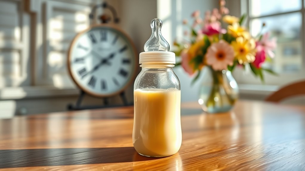 breast milk storage duration