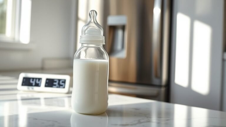 breast milk storage duration