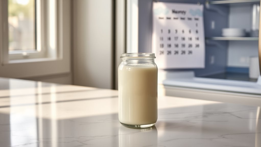 breast milk storage duration