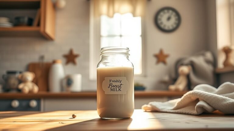 breast milk storage duration