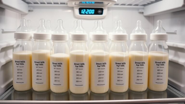 breast milk storage guidelines