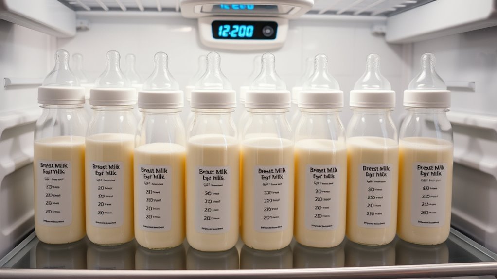 breast milk storage guidelines