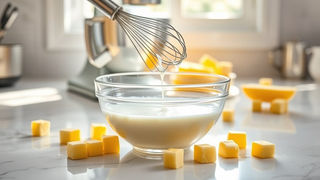 butter enhances whipped cream