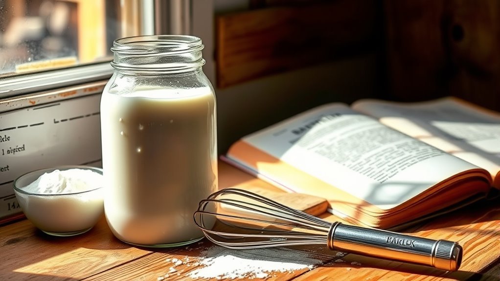 buttermilk enhances baking texture