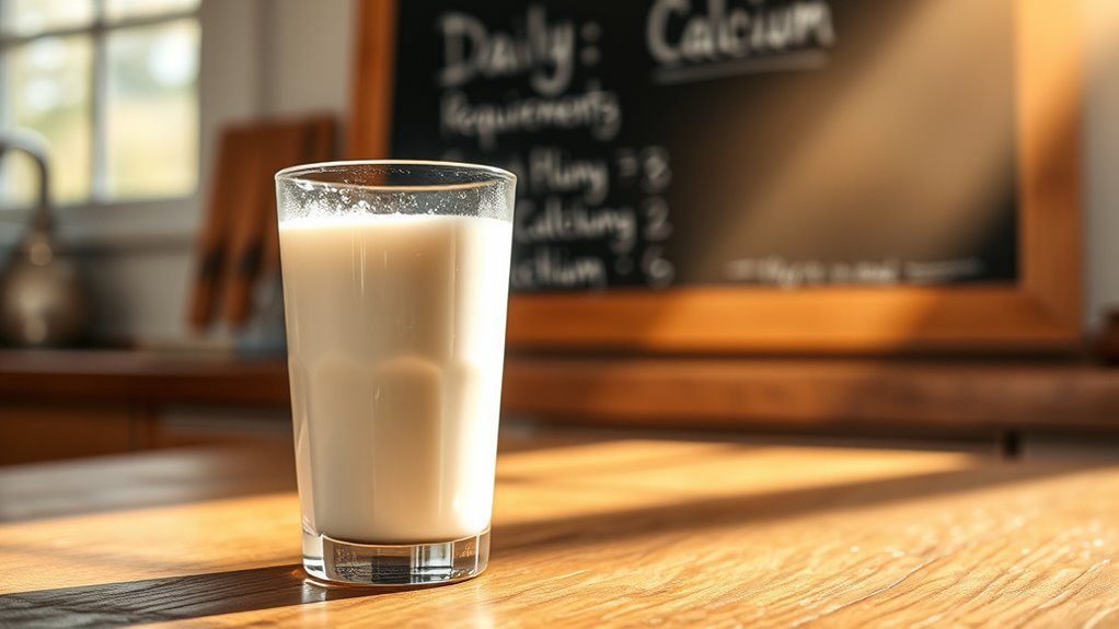 calcium needs by age