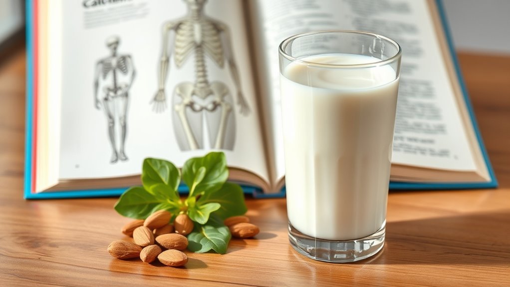 calcium supports bones muscles