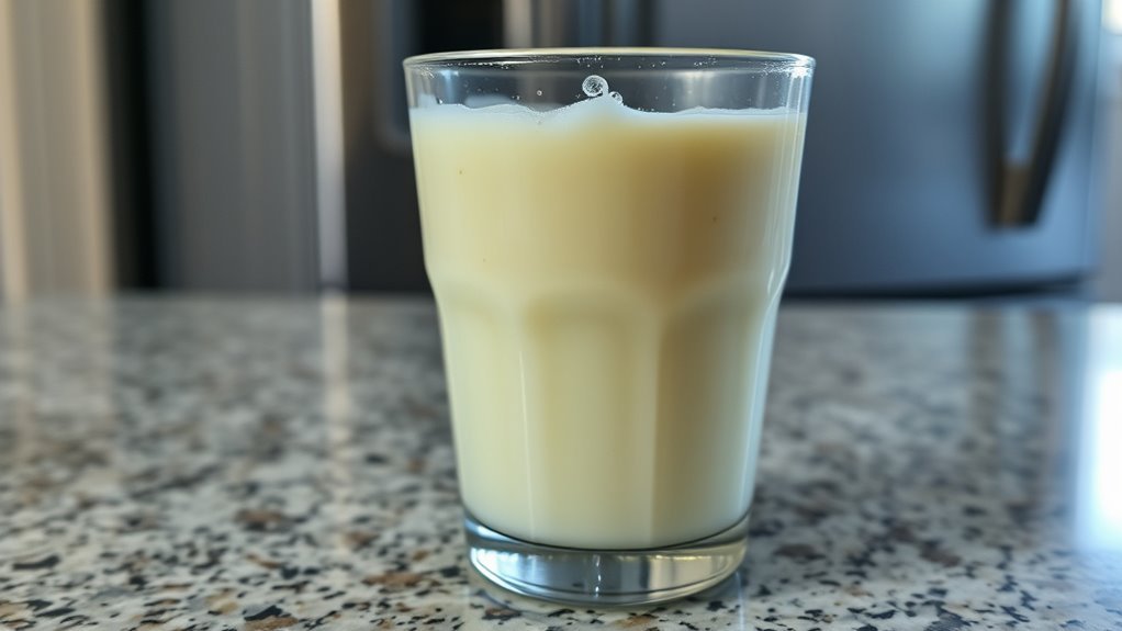 check for sour smell