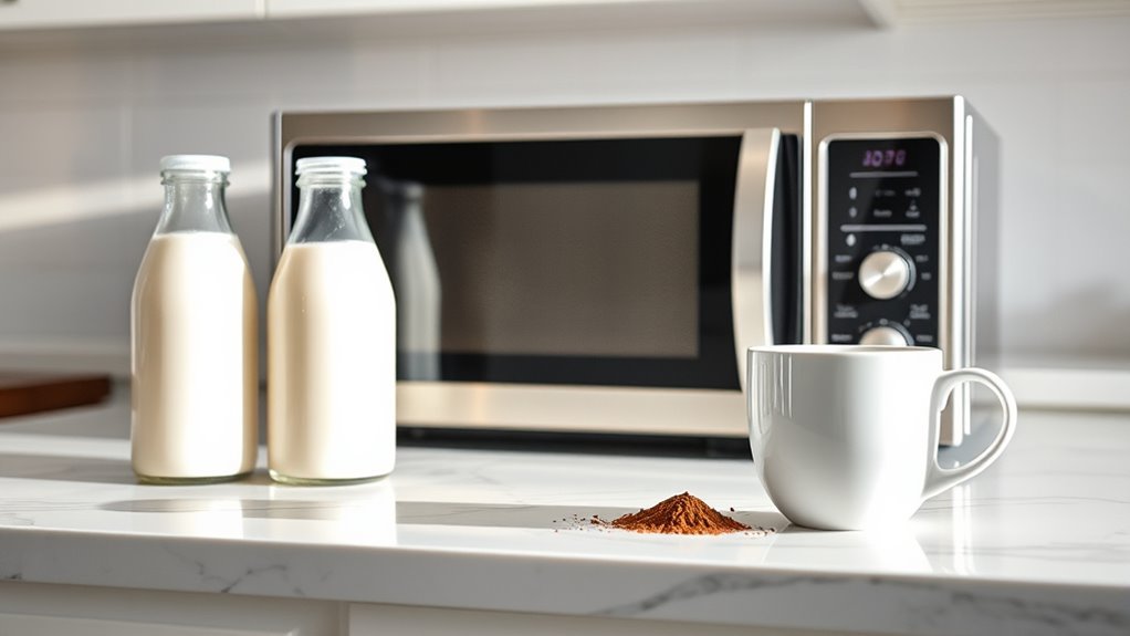 choose correct milk amount