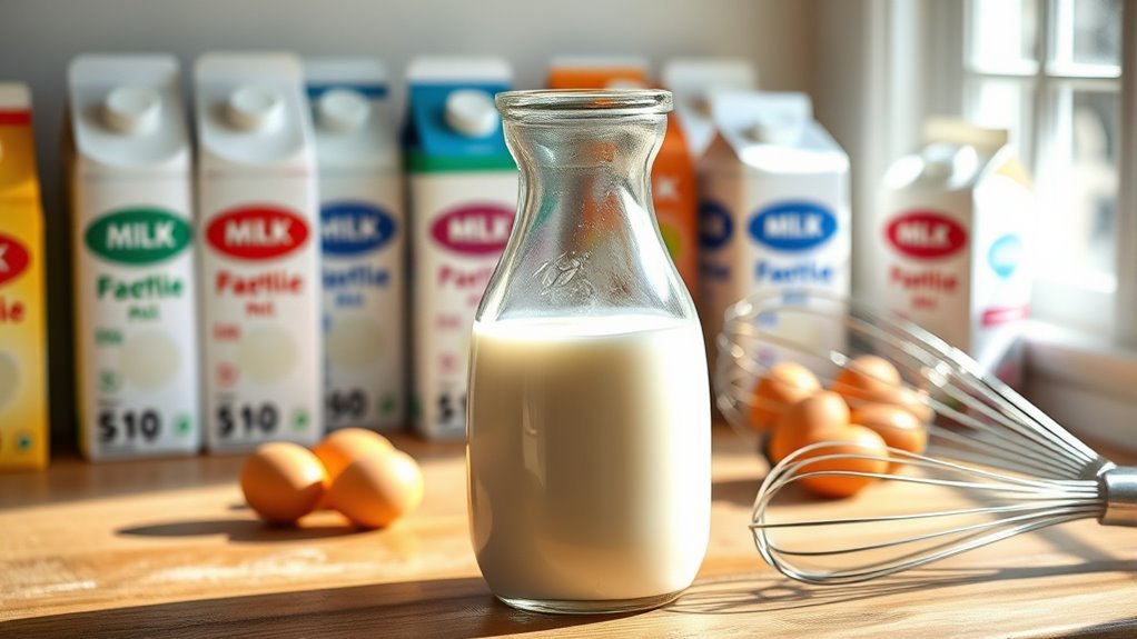 choose full fat fresh milk