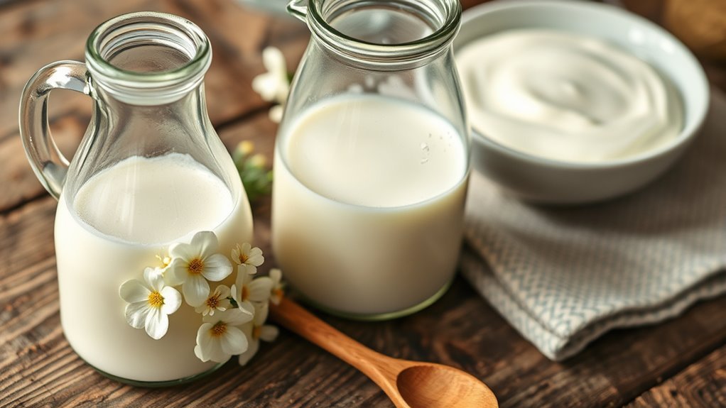 choose non homogenized full fat milk