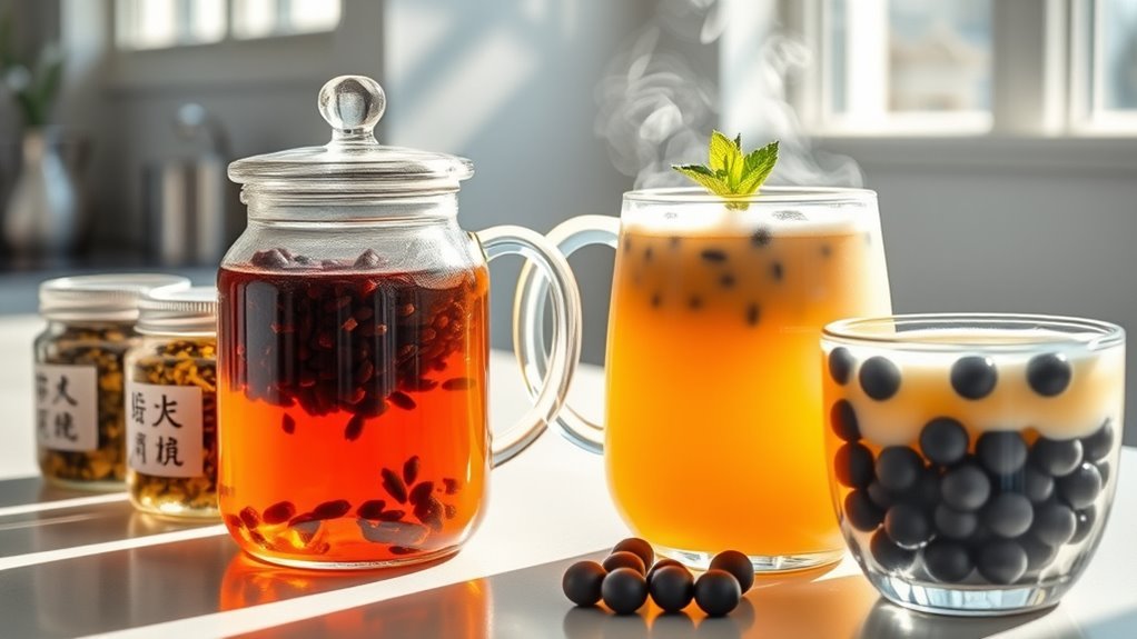 choose strong black tea