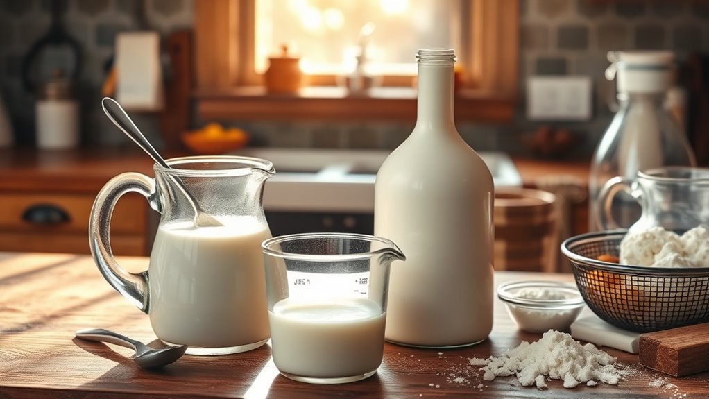 concentrated shelf stable milk