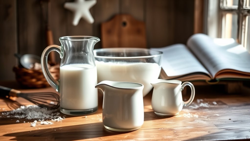 cream enhances richness and texture