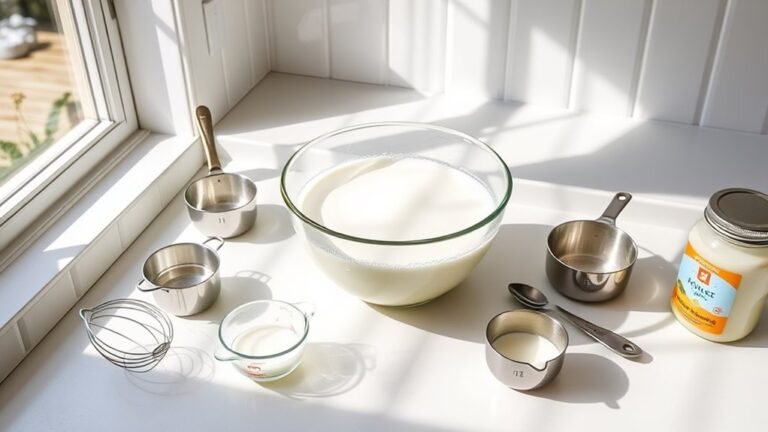 cream making with milk