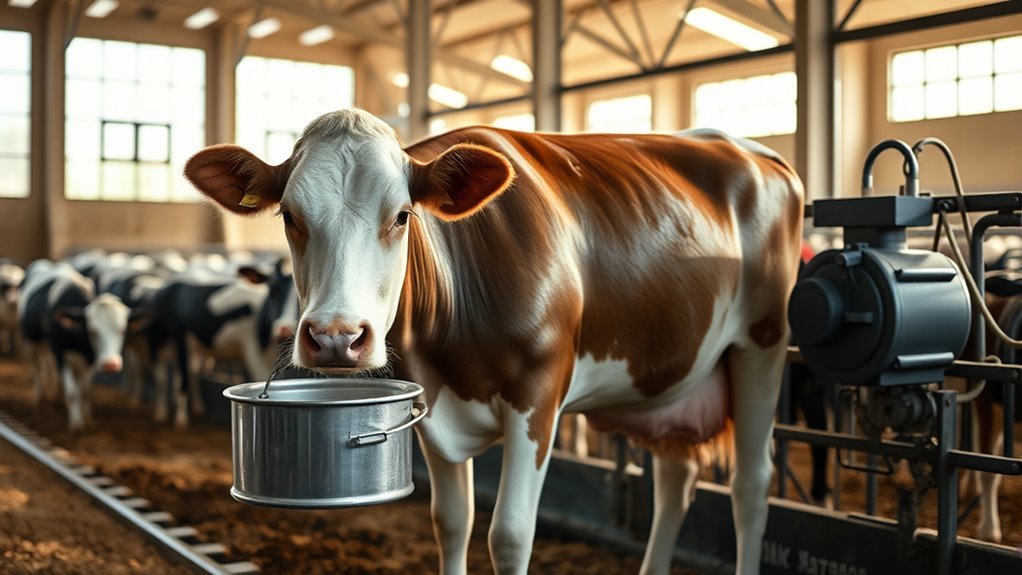 daily milk production varies