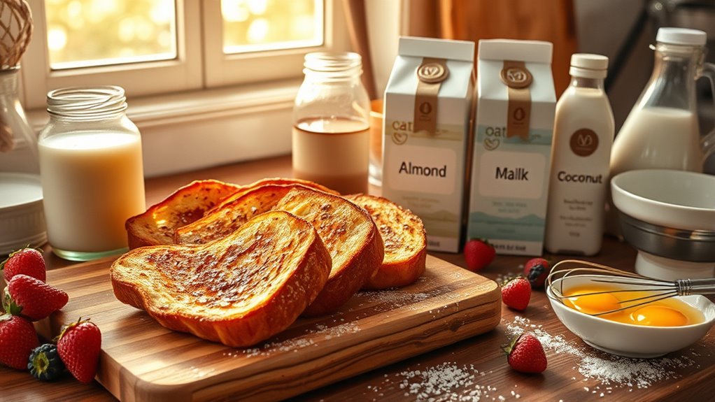 dairy free french toast options