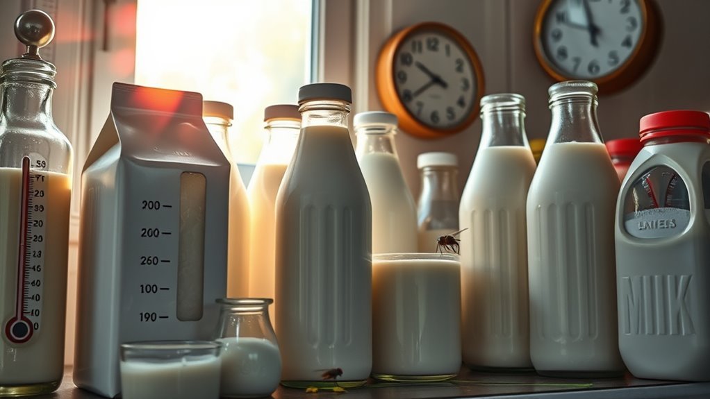 factors affecting milk freshness
