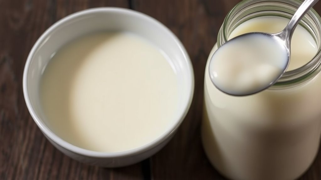 fat difference and texture