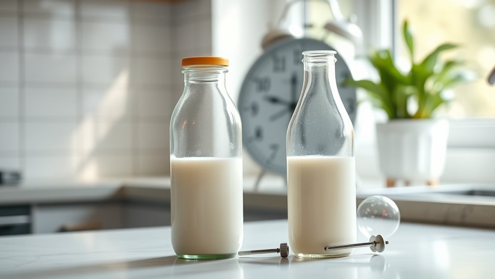 fresh milk safe four hours