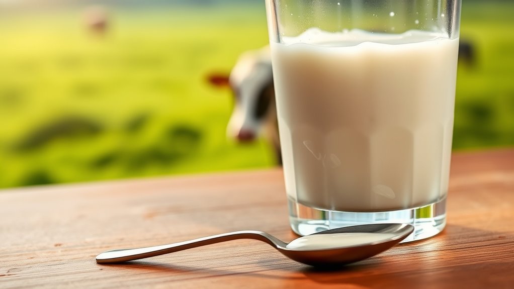 full fat nutrient rich milk