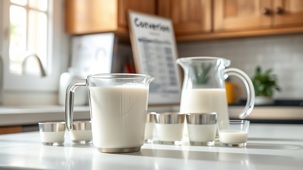 gallons contain sixteen cups