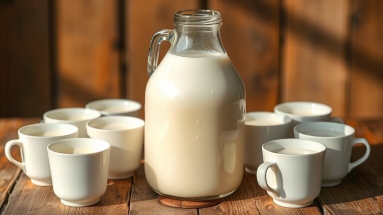 gallons to cups conversion