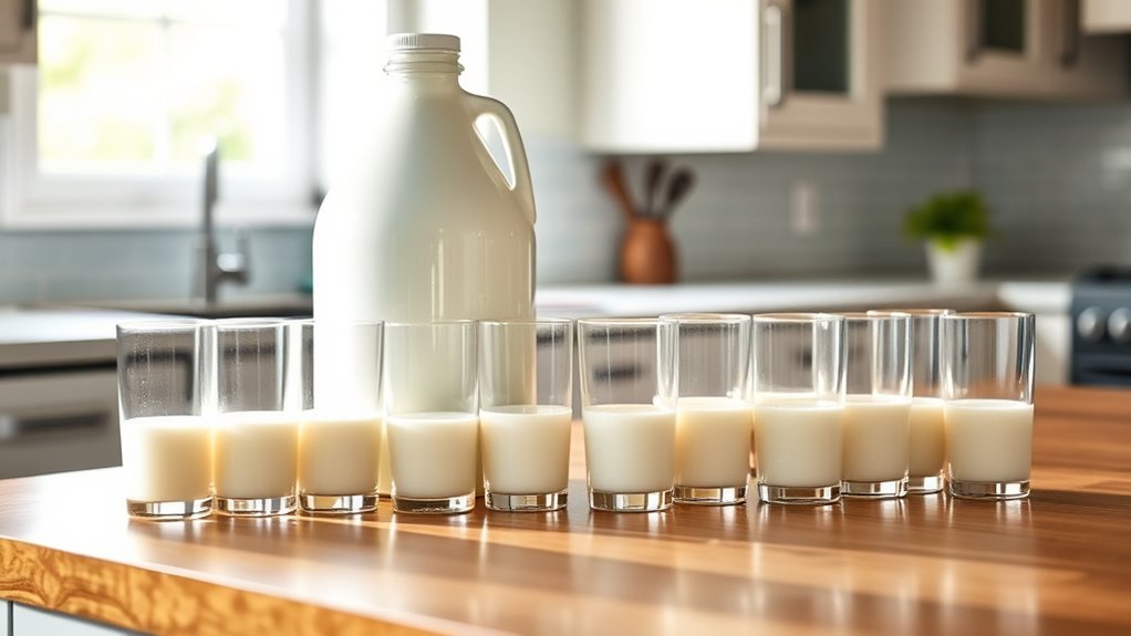 gallons to cups conversion