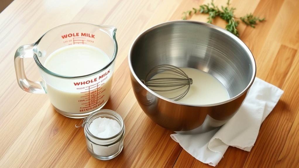 gather ingredients and tools