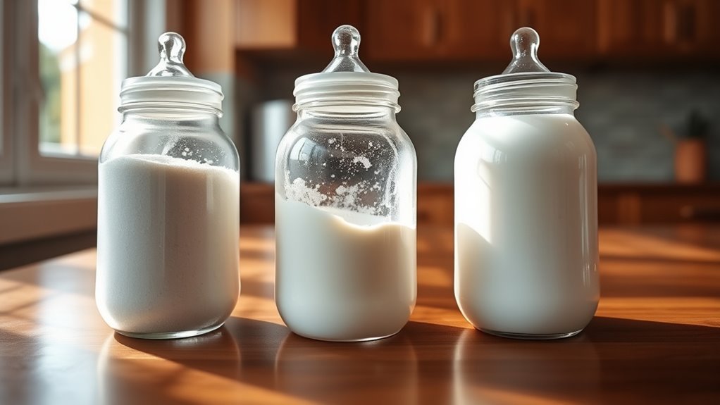 gradually increase milk ratio