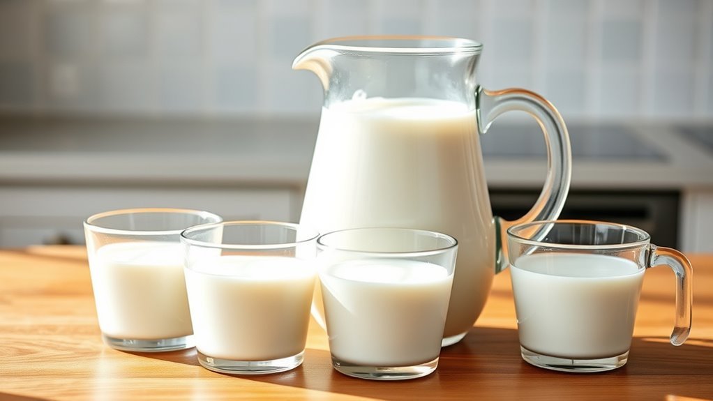 half gallon equals eight cups