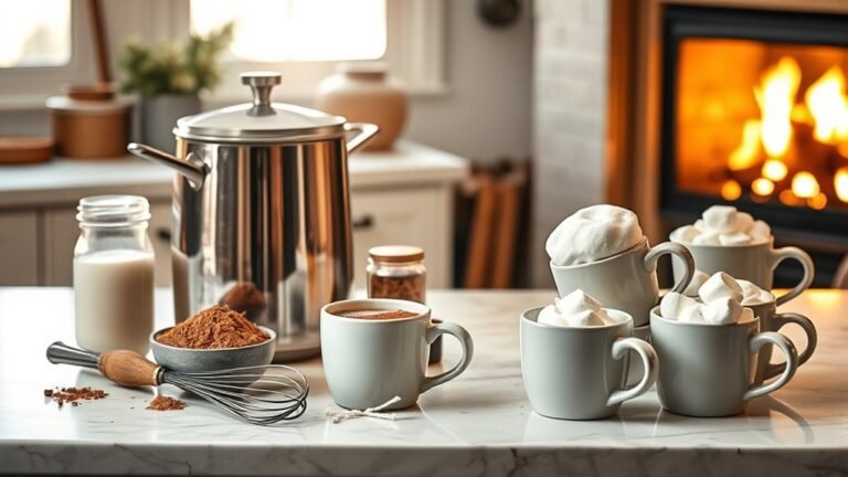 heat milk add chocolate