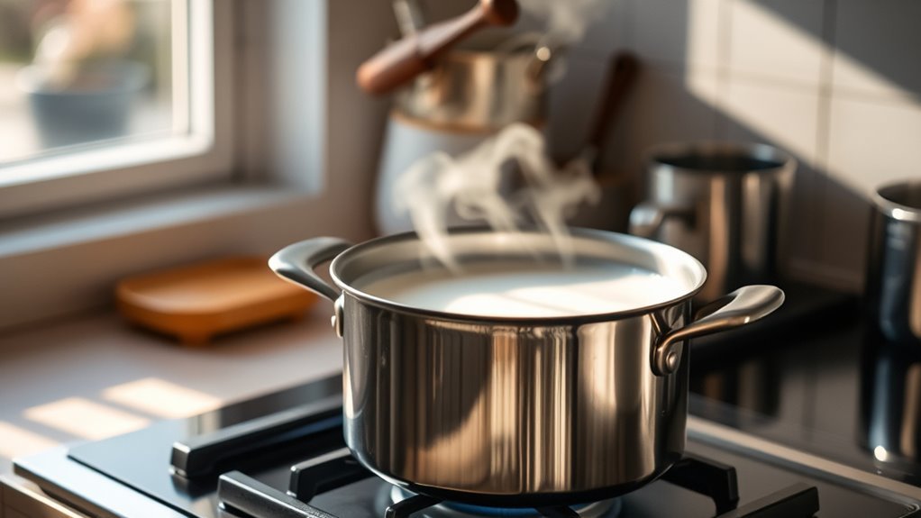 heat milk without boiling