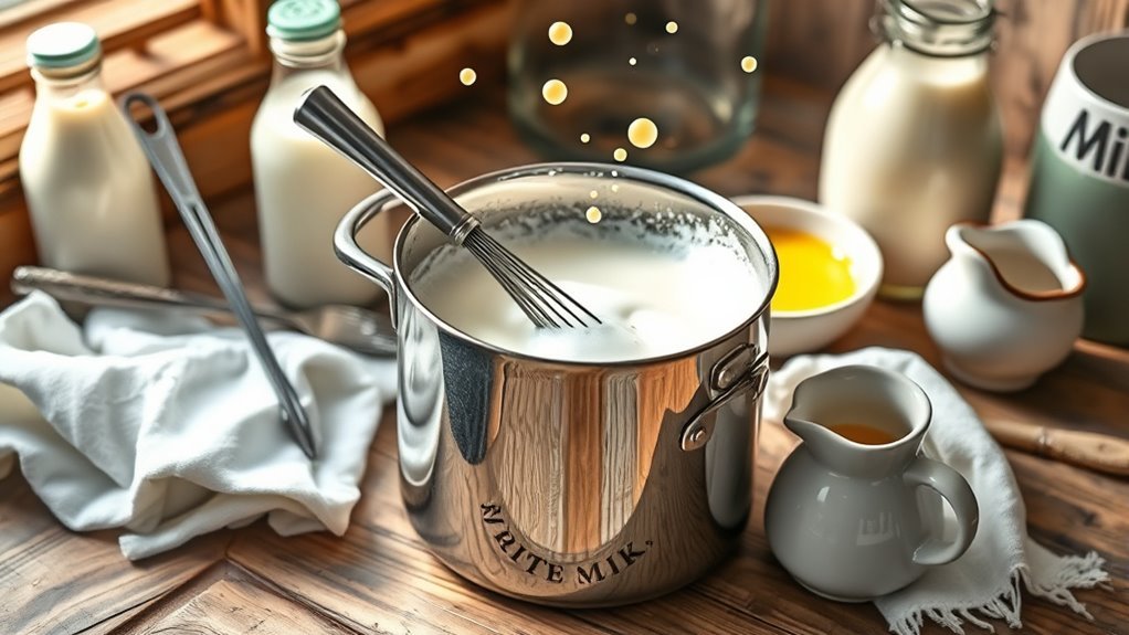 homemade milk cream recipe