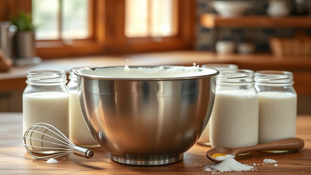 homemade milk cream recipe