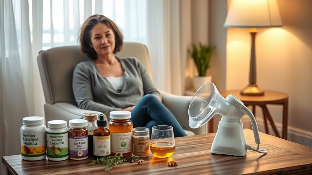 hormonal and mechanical stimulation