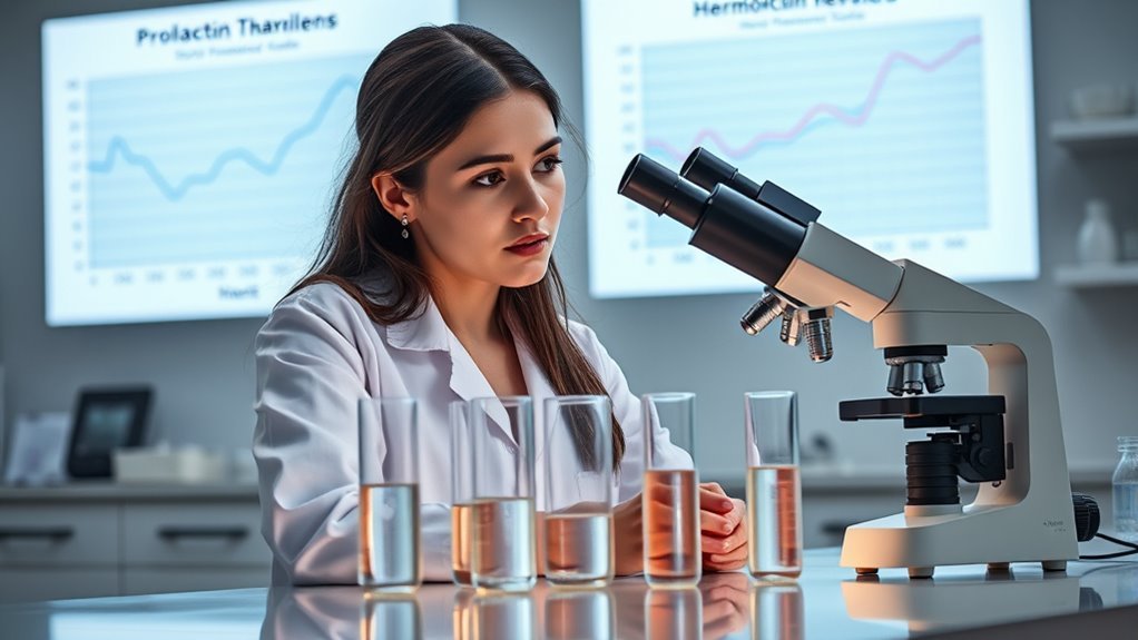 hormonal imbalance causing lactation